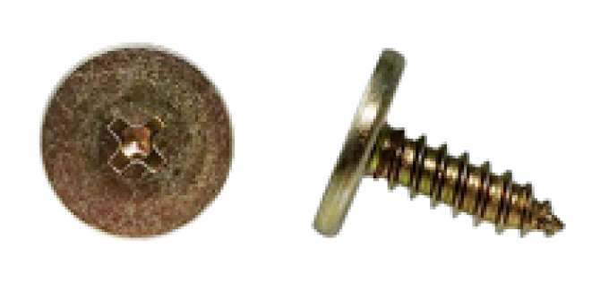 AMK 1970 Chevrolet Camaro 8 piece Door Panels - Top Moulding Panhead Wafer Screws G-6947