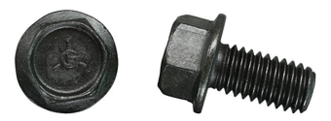 AMK 1973 Chevrolet Camaro 6 piece Bumper Guards (Fr) Flange Bolts, Hex Washer Ca Screws G-4142