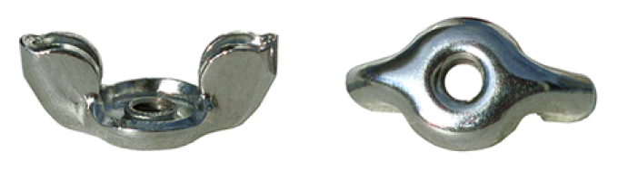 AMK 1970 Pontiac Firebird 2 piece Air Cleaner - All 70h 400 1.62" Long Stud, Chrome Wing Nut G-7673