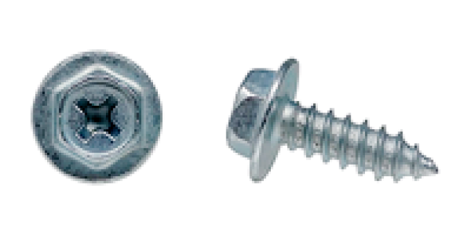 AMK 1974 Chevrolet Camaro 2 piece Cowl Tag (Data Plate) Panhead Hex Washer Ab Screws G-7901