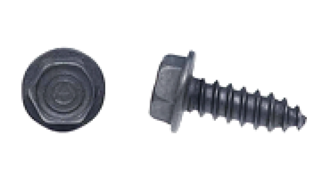 AMK 1967 Chevrolet Camaro 3 piece Wiring - Instr Harness > Defrost Duct J-Clip, Hex Washer Ab Screw, Flat Spr Nut G-4687