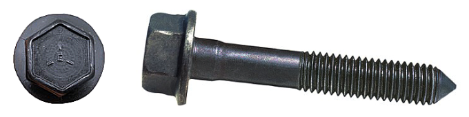 AMK 1974 Chevrolet Camaro 6 piece Body Mounts @ Radiator Support (#1) Flange Bolts, Flat Wa"s, Keps Nuts G-7942