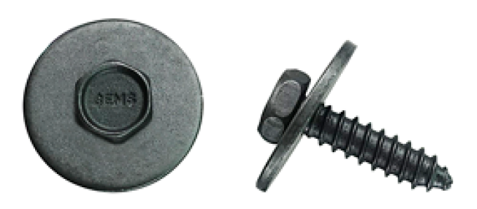 AMK 1969 Chevrolet Camaro 6 piece Ventilation Outlets Hex Ab & Hi-Hex Bt Flat Sems Spr Nut G-4949