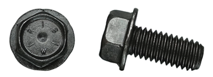 AMK 1977 Pontiac Firebird 2 piece Egr Valve > Carb Spacer - 301 Hex Bolt, Flange Bolt G-7761