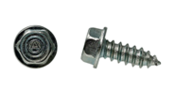 AMK 1969 Chevrolet Camaro 3 piece Flasher Bracket & Ground > Dash Hex Washer Screws, Tooth Washer G-4988