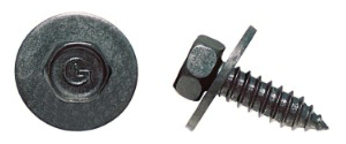 AMK 1969 Pontiac Firebird 20 piece Headlamp Bodies & Brackets Hex & Hex Washer Ab Flat Sems U-Nuts G-6923