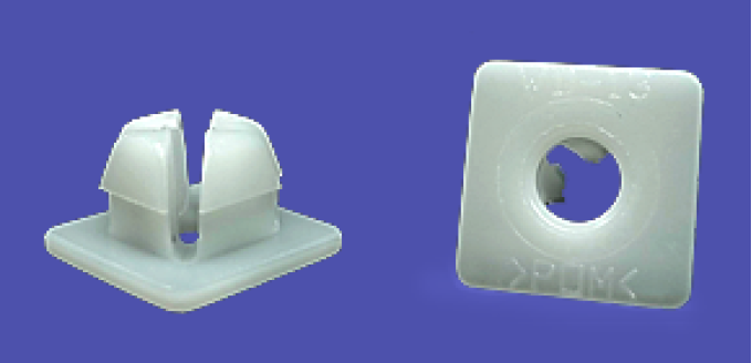 AMK 1967 Chevrolet Camaro 6 piece License Plate Bracket (Fr) Hex Washer Ab Screws, Nylon Nuts G-4271