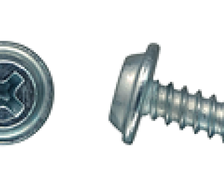 AMK 1967 Chevrolet Camaro 8 piece Headliner Tack Strip (Fr) Panhead Round Washer Ab Screws G-7850