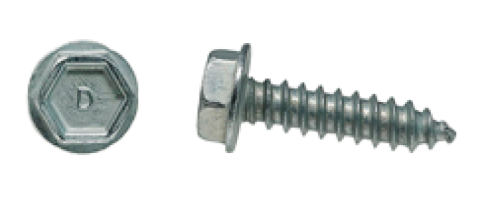 AMK 1969 Chevrolet Camaro 2 piece Speaker > Dash Hex Washer Ab Screw, Spring Nut G-5094