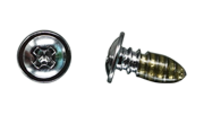 AMK 1965 Chevrolet Chevy II 28 piece Wheel Opening Mouldings Chrome/SS Panhead Round Washer Ab Screws G-4196