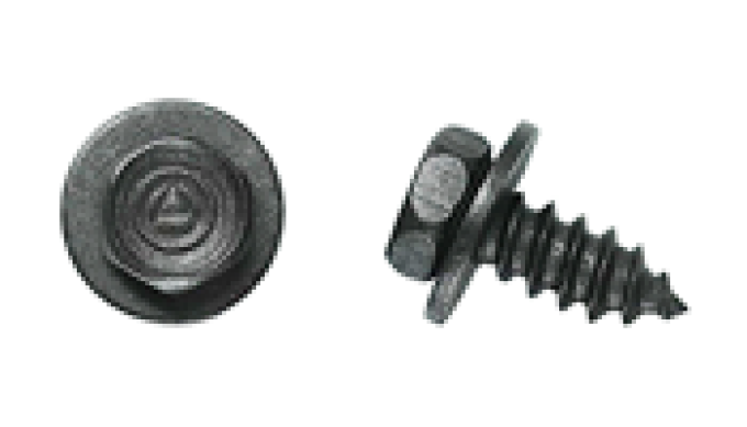 AMK 1972 Chevrolet Camaro 8 piece Exhaust Pipe Shields Hex Ab Flat Sems G-5325