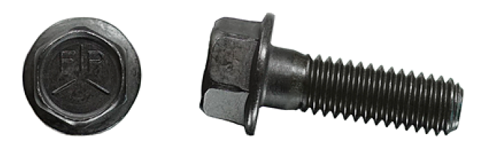 AMK 1969 Pontiac Firebird 10 piece Intake Manifold - 4v Iron Hex Flange Bolts G-7642