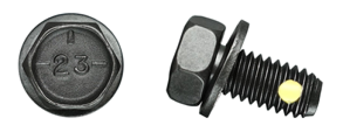 AMK 1977 Pontiac Firebird 5 piece Starter & Brace - 305 4.69" Flange Bolts, Hex Bolts, Hex Nuts, Wa's G-7626