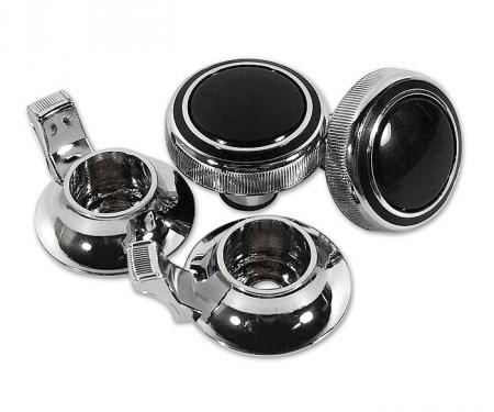 Camaro Radio Knob Set, For Cars With Stereo Radio, 1969-1970