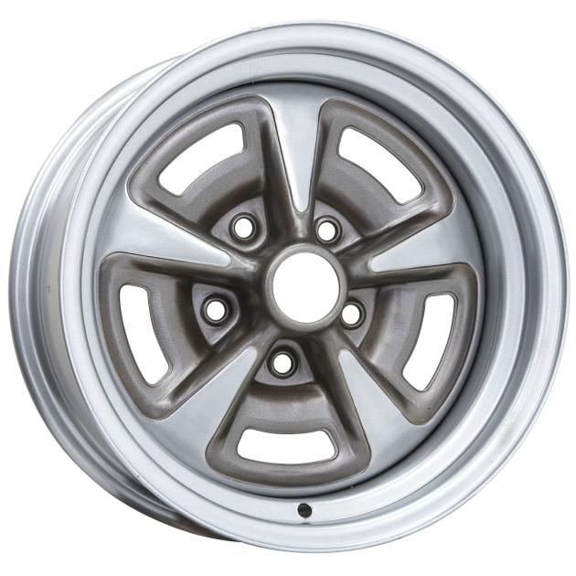PONTIAC 15インチ アルミホイール Wheel Vintiques 15x8 Pontiac Rallye II Silver 5x4.75