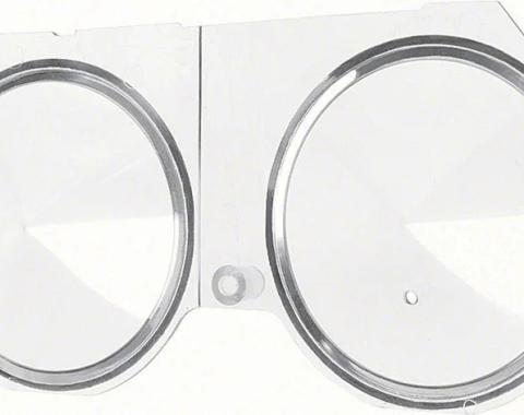AMD Dash Carrier Lens, 68 Camaro Firebird, w/Clock Hole K-6481587