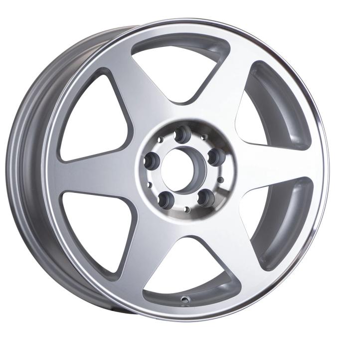 Maxilite 17x8.25 Mercedes Evo Style Wheel Silver / DC lip 5x112mm bp 332002