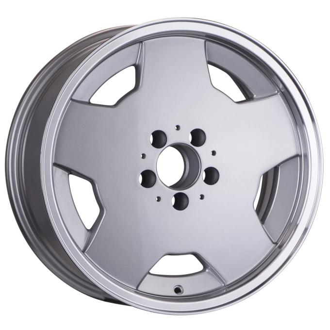Maxilite 17x8 MercedesAero Style Wheel Silver / DC lip 5x112mm bp 330001