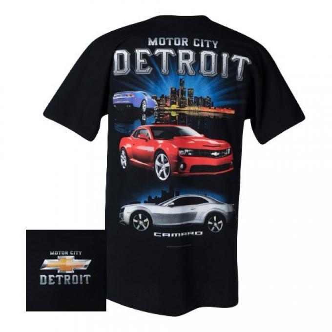 Camaro T-Shirt, Motor City Detroit