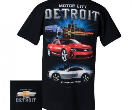 Camaro T-Shirt, Motor City Detroit