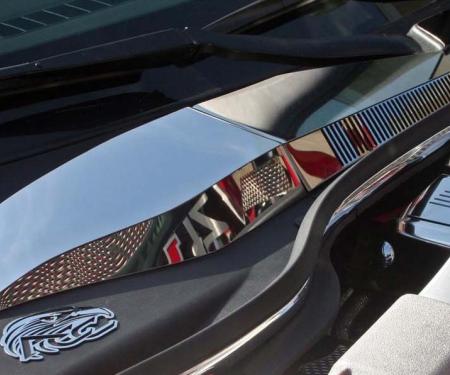 American Car Craft 2010-2015 Camaro - Wiper Cowl Cover 4Pc, Polished Stainless Steel 103023