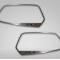 American Car Craft 2010-2013 Camaro ZL1 - Side View Mirror Trim ZL1 Style 2Pc, Brushed Stainless Steel 102071