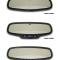 American Car Craft 2010-2014 Camaro RS - Rear View Mirror Trim 'RS' Oval mirror, Brushed Stainless, Choose Sensor Y/N 101042