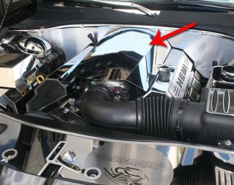 American Car Craft 2011-2018 Dodge Charger / Chrysler 300 5.7L - Plenum Cover, Polished Stainless Steel 333018