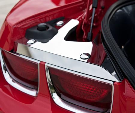 American Car Craft 2010-2015 Camaro - Trunk Plates 4Pc with Caps, Polished Stainless Steel 101047