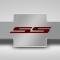 American Car Craft 2010-2015 Camaro SS - Hood Badge SS Emblem for Factory Pad, Stainless Steel, Choose Inlay Color 103066