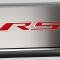 American Car Craft 2016-2021 Camaro RS - Fuse Box Cover Polished with Brushed RS Top Plate, Stainless Steel, Choose Inlay Color 103089/103092