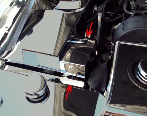 American Car Craft 2005-2009 Mustang GT - BCM Cover Stand Alone (GT), Polished Stainless Steel 273004