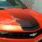 American Car Craft 2010-2015 Camaro - Cowl Hood Black Fade Graphic, Vinyl Vehicle Graphic 102024