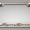American Car Craft Camaro SS - Camaro License Plate Frame with  SuperSport Lettering, Stainless Steel, Choose Color 102096