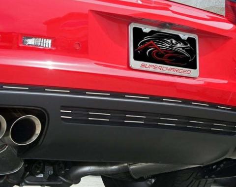 American Car Craft 2012-2013 Camaro ZL1 - Rear Valance Trim Kit 25Pc, Polished Stainless Steel 102062