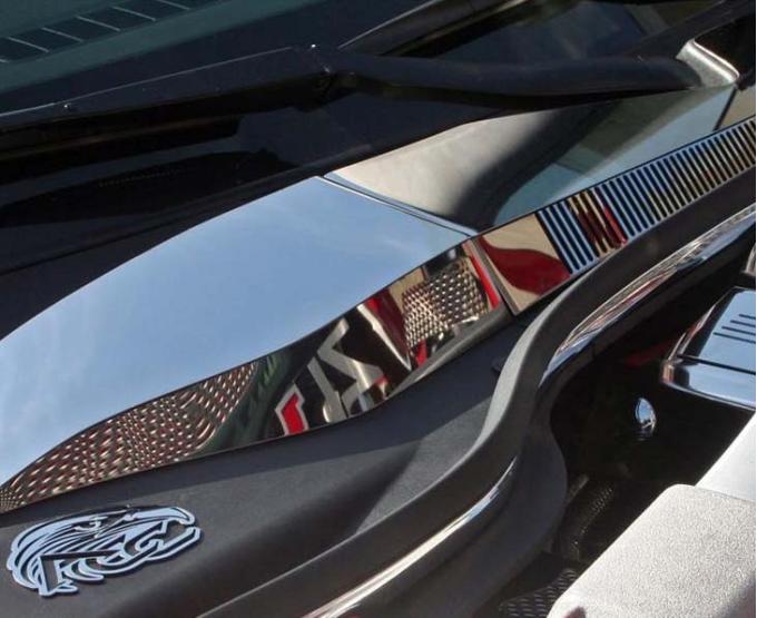 American Car Craft 2010-2015 Camaro - Wiper Cowl Cover 4Pc, Polished Stainless Steel 103023