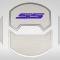American Car Craft 2010-2015 Camaro SS - Round A/C Vent Duct Covers Deluxe 'SS' 8Pc, Brushed Stainless, Choose Inlay Color 101056