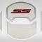 American Car Craft 2010-2015 Camaro SS - Round A/C Vent Duct Covers Deluxe 'SS' 8Pc, Brushed Stainless, Choose Inlay Color 101056