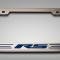 American Car Craft Camaro RS - License Plate Frame with RS Lettering, Choose Vinyl Inlay Color 102098