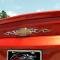 American Car Craft 2010-2013 Camaro - Tribal Flame Rear Chevrolet Emblem Trim, Polished Stainless Steel 102018