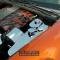 American Car Craft 2005-2013 C6 Corvette - Water Tank Cover with caps Manual Trans. only, Polished Stainless Steel 043014