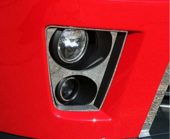American Car Craft 2012-2013 Camaro ZL1 - Fog Light Trim Kit 8Pc, Polished Stainless Steel 102061