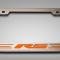 American Car Craft Camaro RS - License Plate Frame with RS Lettering, Choose Vinyl Inlay Color 102098