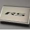 American Car Craft 2016-2021 Camaro RS - Fuse Box Cover Polished with Brushed RS Top Plate, Stainless Steel, Choose Inlay Color 103089/103092