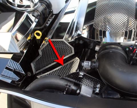 American Car Craft 2011-2018 Dodge Charger/Chrysler 300 5.7L - Engine Wire Harness, Polished Stainless Steel 333012