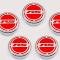 American Car Craft 2010-2022 Camaro RS - Engine Fluid Cap Cover Set RS Series Automatic 5Pc, Choose Inlay Color 103073