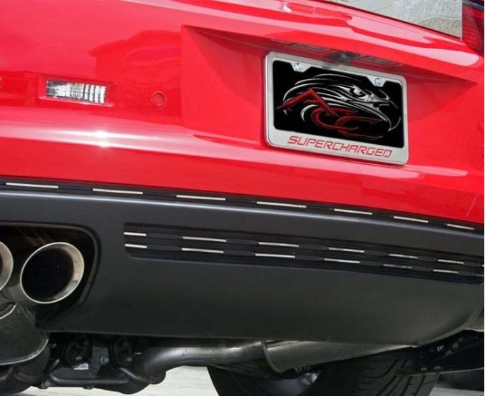 American Car Craft 2012-2013 Camaro ZL1 - Rear Valance Trim Kit 25Pc, Polished Stainless Steel 102062
