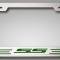 American Car Craft Camaro SS - License Plate Frame for Camaro with SS Lettering, Choose Vinyl or LED Color 102097