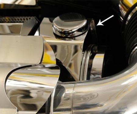 American Car Craft 2010-2015 Camaro - Power Steering Cover, Polished Stainless Steel 103040
