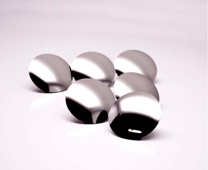 American Car Craft 2014-2019 Corvette Z06/Z51/C7 Stingray - Hood Liner Fasteners Kit 6Pc, 1.5" Polished Stainless Buttons 053061